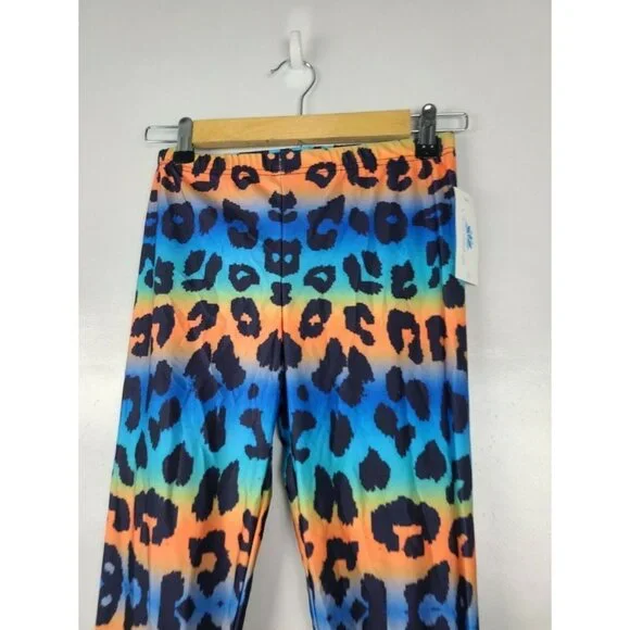 𝅺Lotus Leggings Leopard Print Multicolor Exercise M - Picture 4 of 7